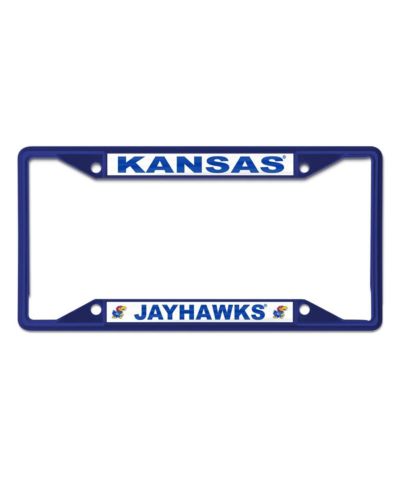 Wincraft Kansas Jayhawks Chrome Color License Plate Frame