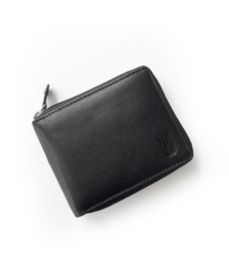 Club Rochelier Men's Zip Around Billfold Wallet