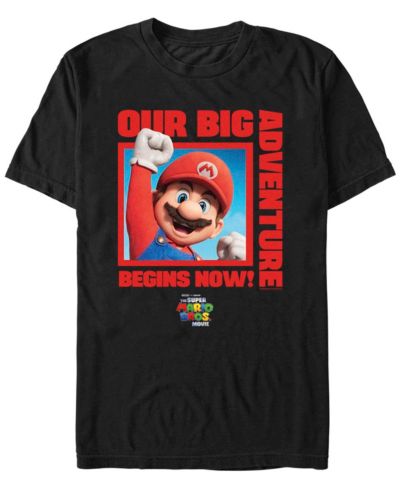 Мужская футболка Fifth Sun Men's Mario Big Adventure Square Short Sleeve T-shirt