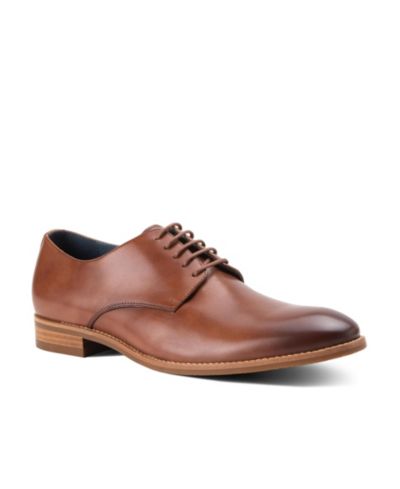 Blake McKay Мужские кожаные туфли Derby Damon Casual Lace-Up Plain Toe