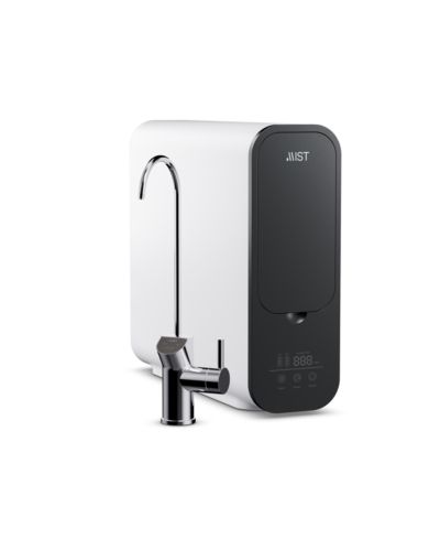 Mist Reverse Osmosis System Under Sink Compact Tankless, Reduces TDS, 600 GPD, Smart Faucet Real Time Visual Display