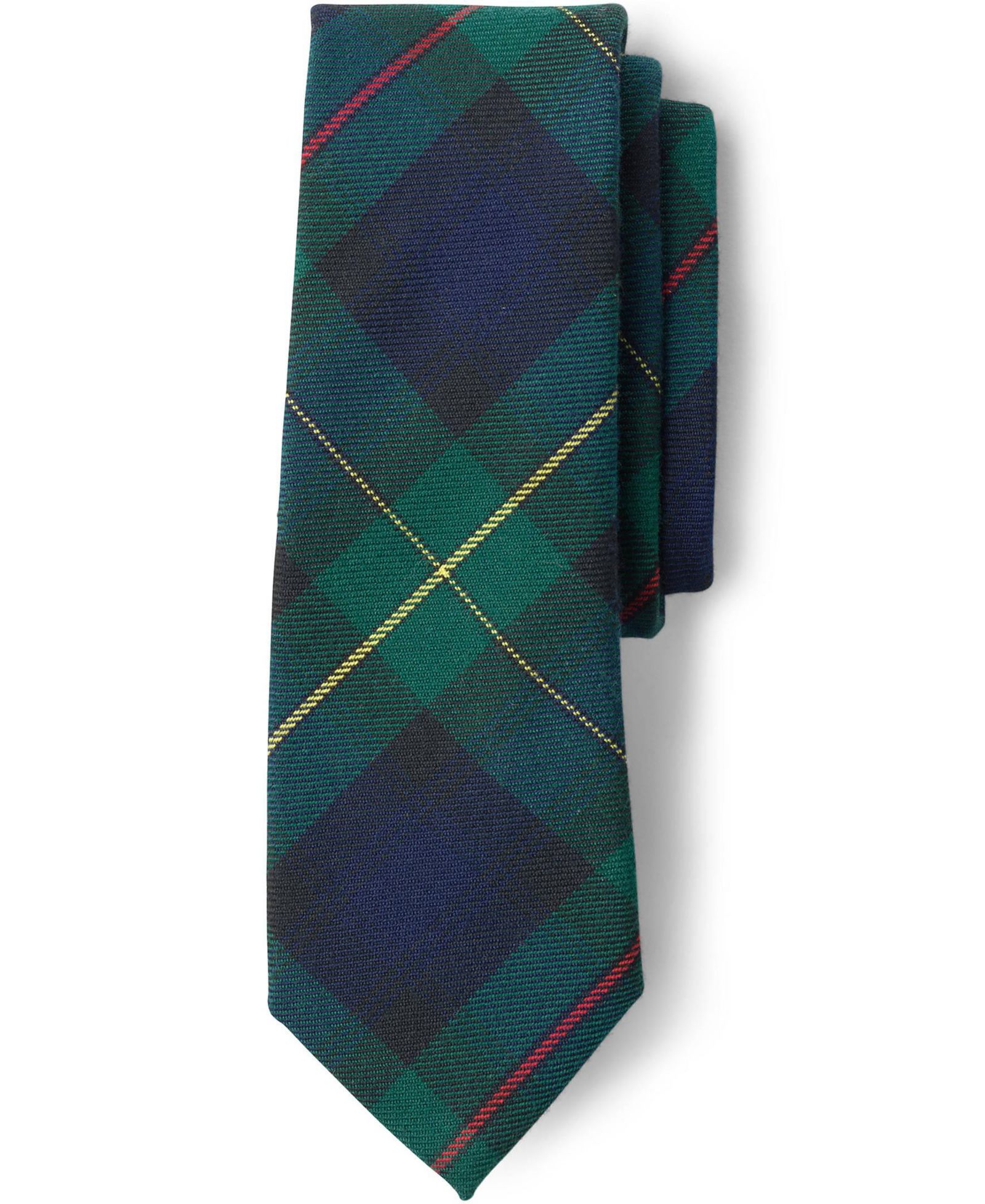 Галстук Lands' End Kids Plaid To Be Tied