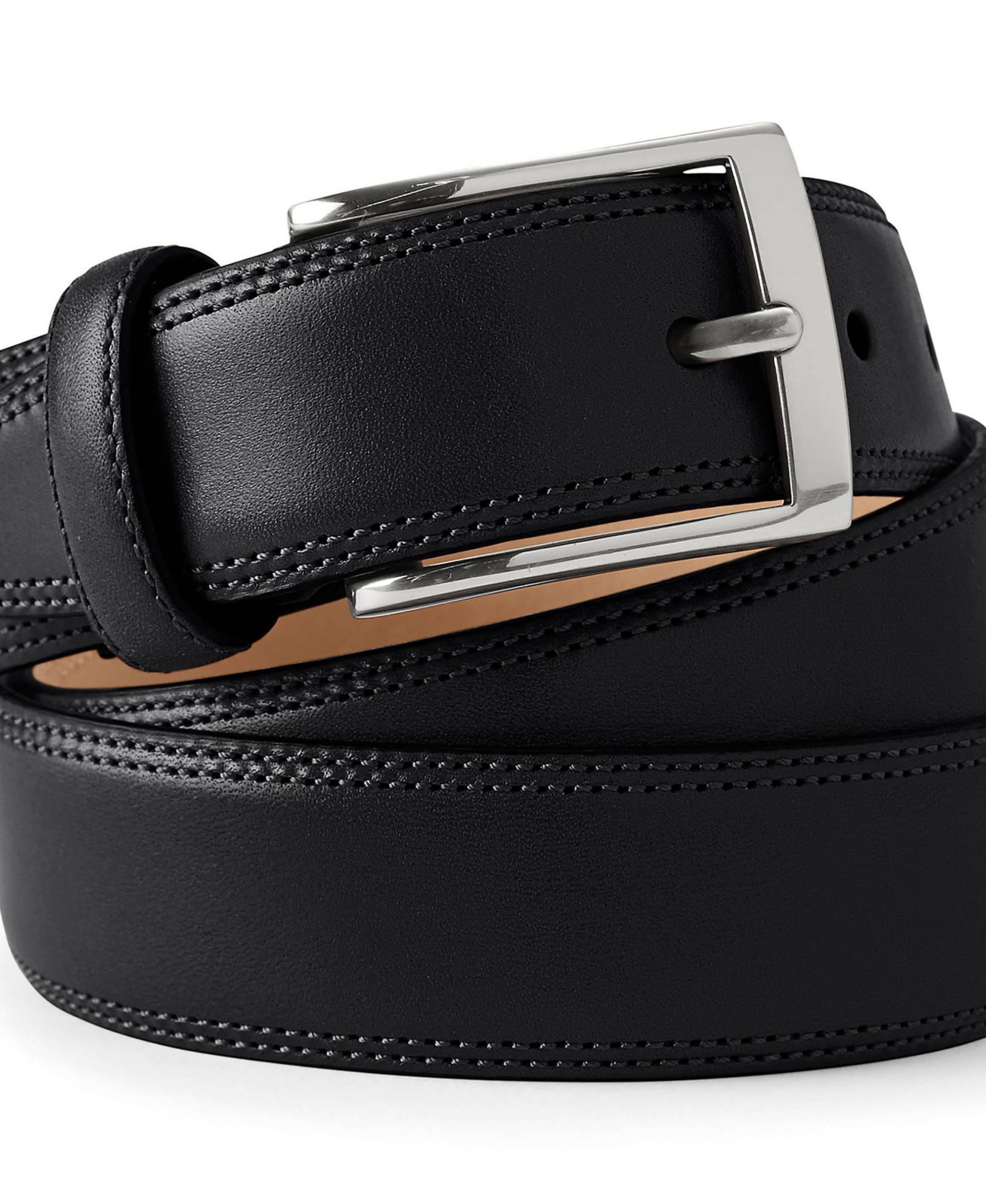 Lands' End Big & Tall Classic Leather Chino Belt