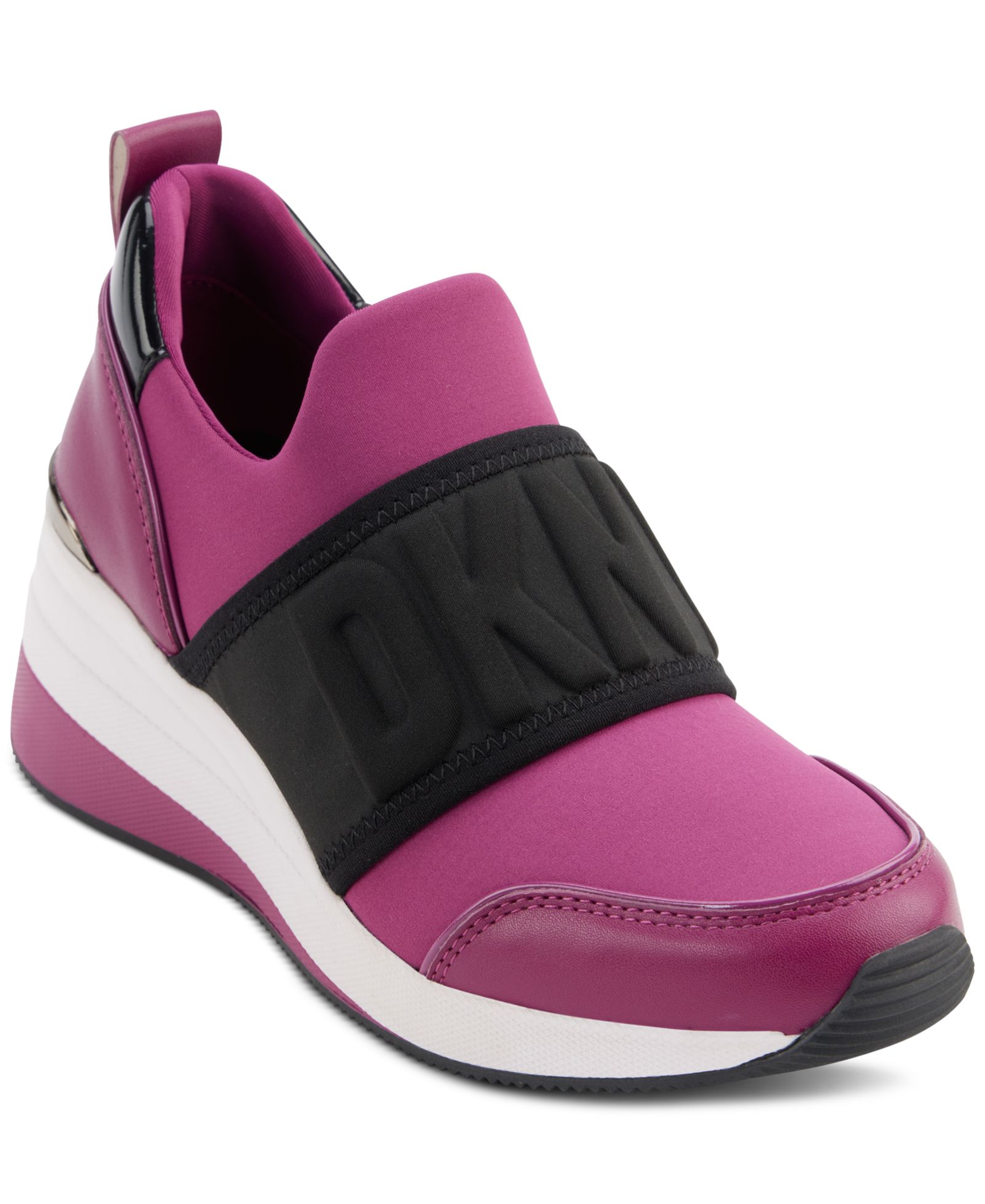 Женские кеды DKNY Kamryn Slip-On Logo Wedge