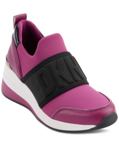 Женские кеды DKNY Kamryn Slip-On Logo Wedge