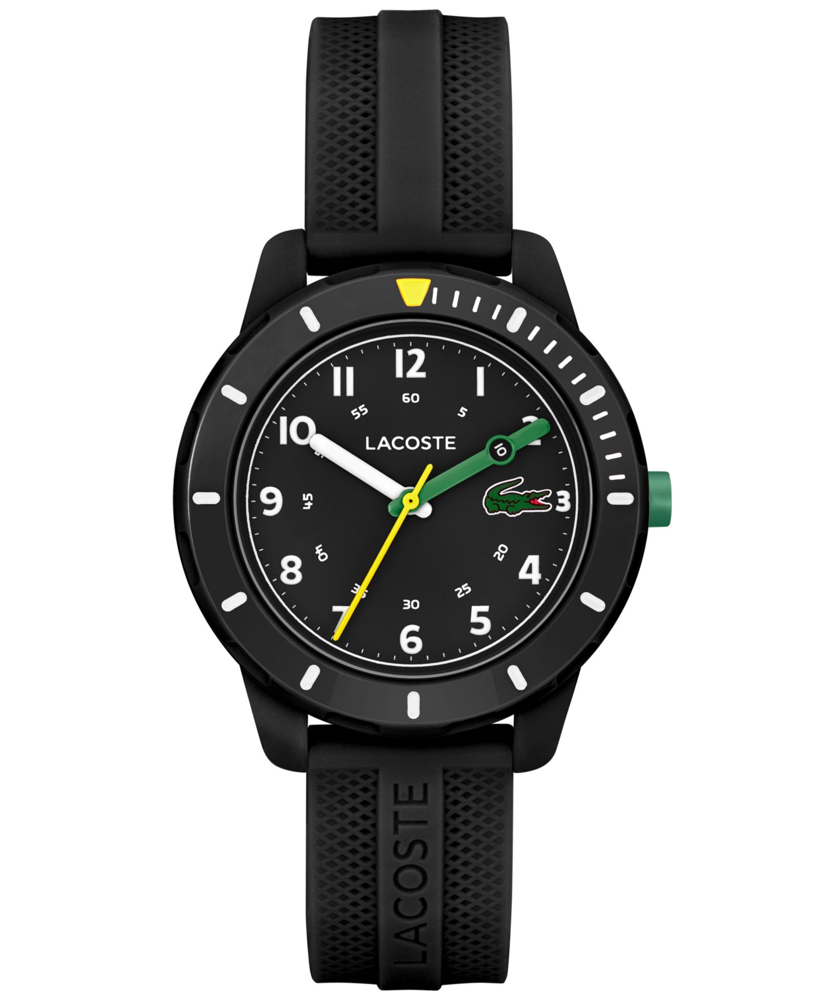 Lacoste Часы Mini Tennis Black Silicone Strap 34mm