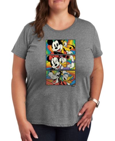 Футболка Hybrid Apparel Plus Size Mickey and Friends