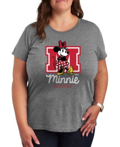 Hybrid Apparel модная футболка Plus Size с принтом Minnie Mouse