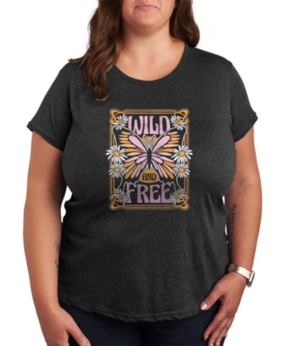 Футболка Hybrid Apparel Trendy Plus Size с графическим принтом бабочки
