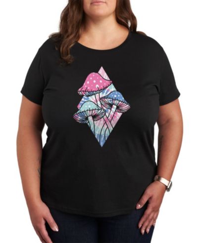 Женская футболка Hybrid Apparel Plus Size Mushrooms Graphic