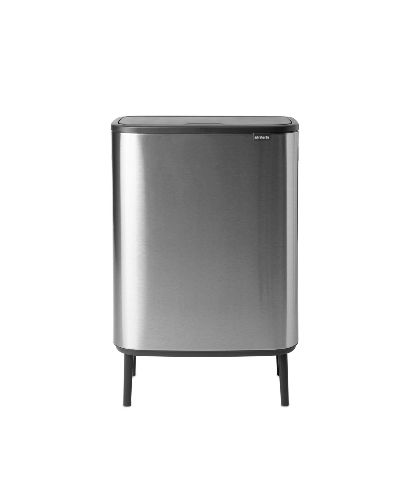 Bo Touch Top Hi Trash Can, 16 Gallon, 60 Liter