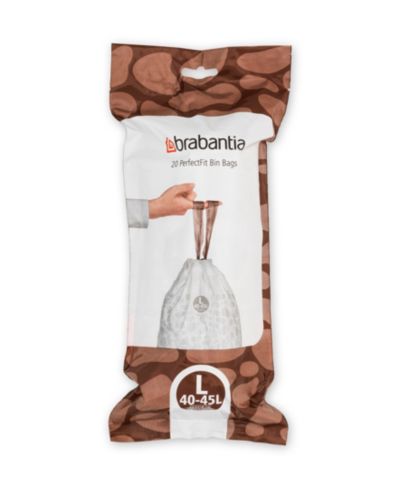 Мусорные пакеты PerfectFit, Code L, 12 Gallon, 40-45 Liter, 120 шт.
