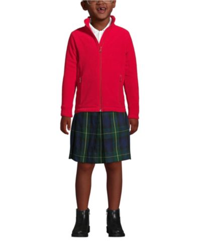Детская флисовая куртка Lands' End School Uniform Full-Zip Mid-Weight