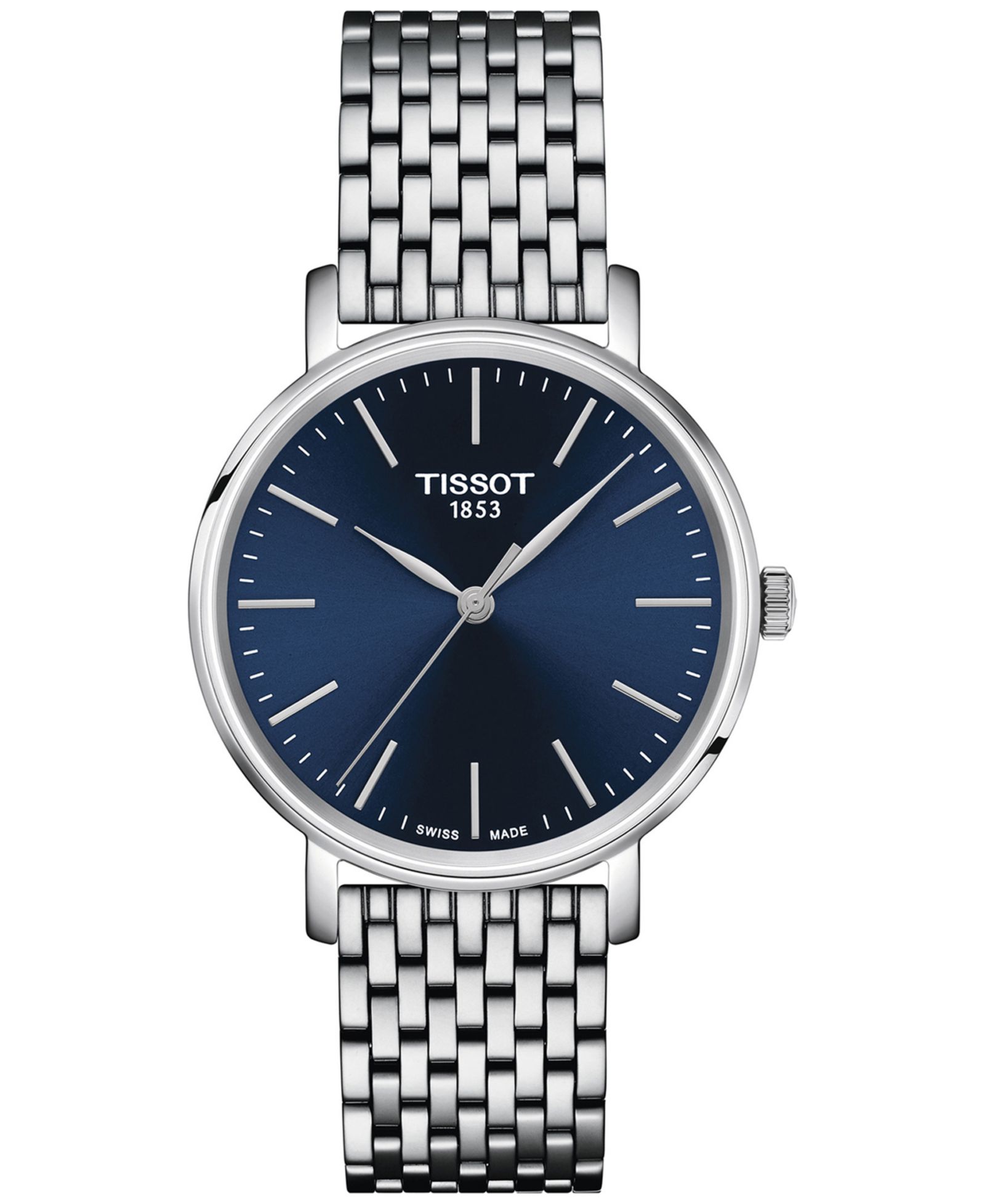 Женские часы Tissot Women's Swiss Everytime Stainless Steel Bracelet 34mm