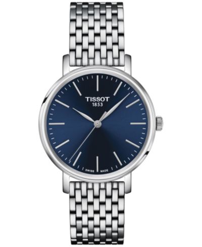 Женские часы Tissot Women's Swiss Everytime Stainless Steel Bracelet 34mm