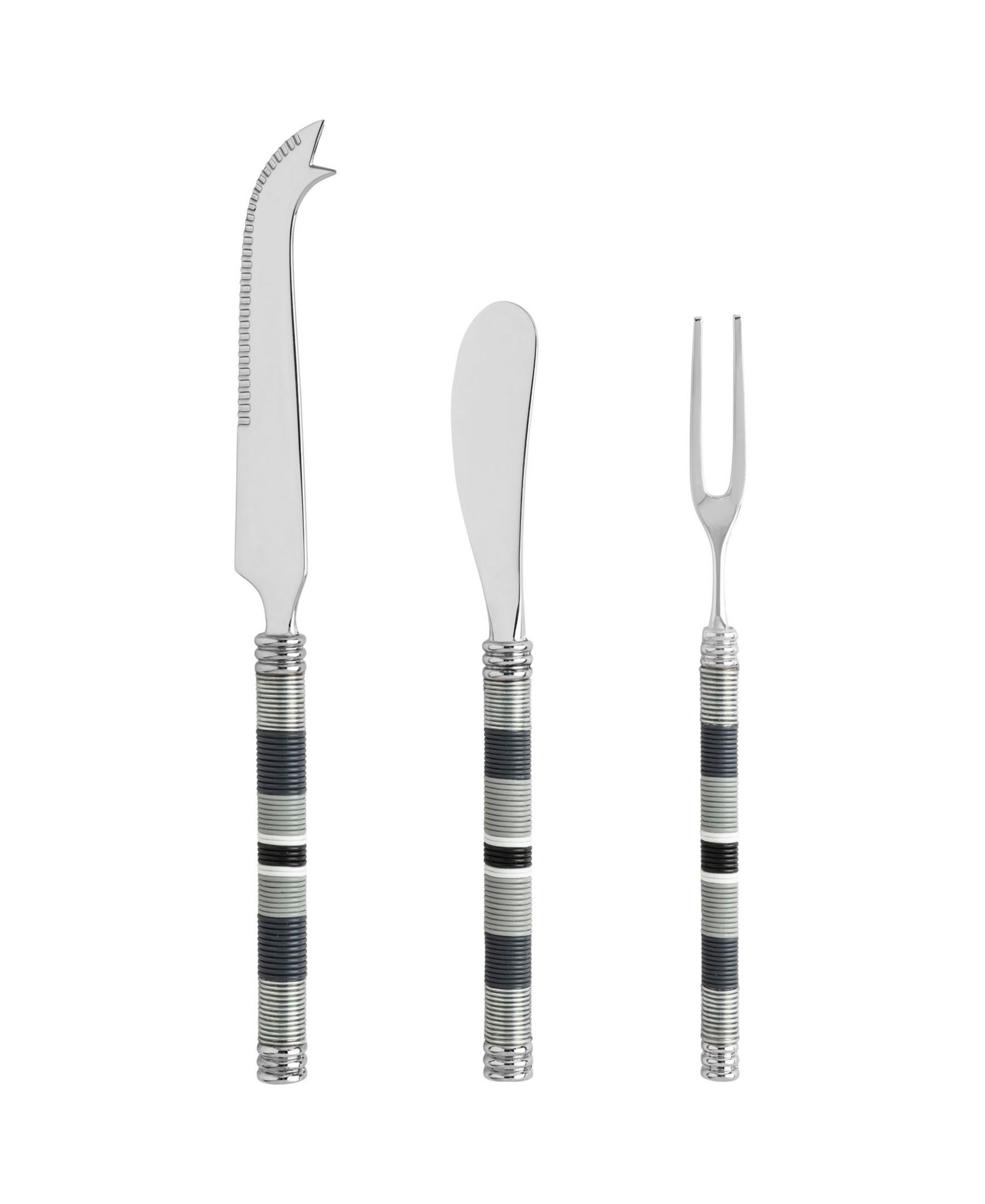 French Home Jubilee Cheese Knife, Spreader and Fork Set