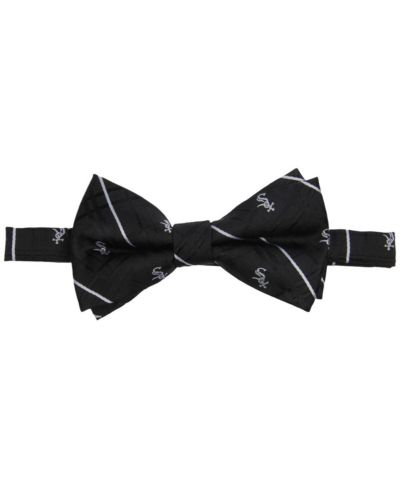 Men's Black Chicago White Sox Oxford Bow Tie