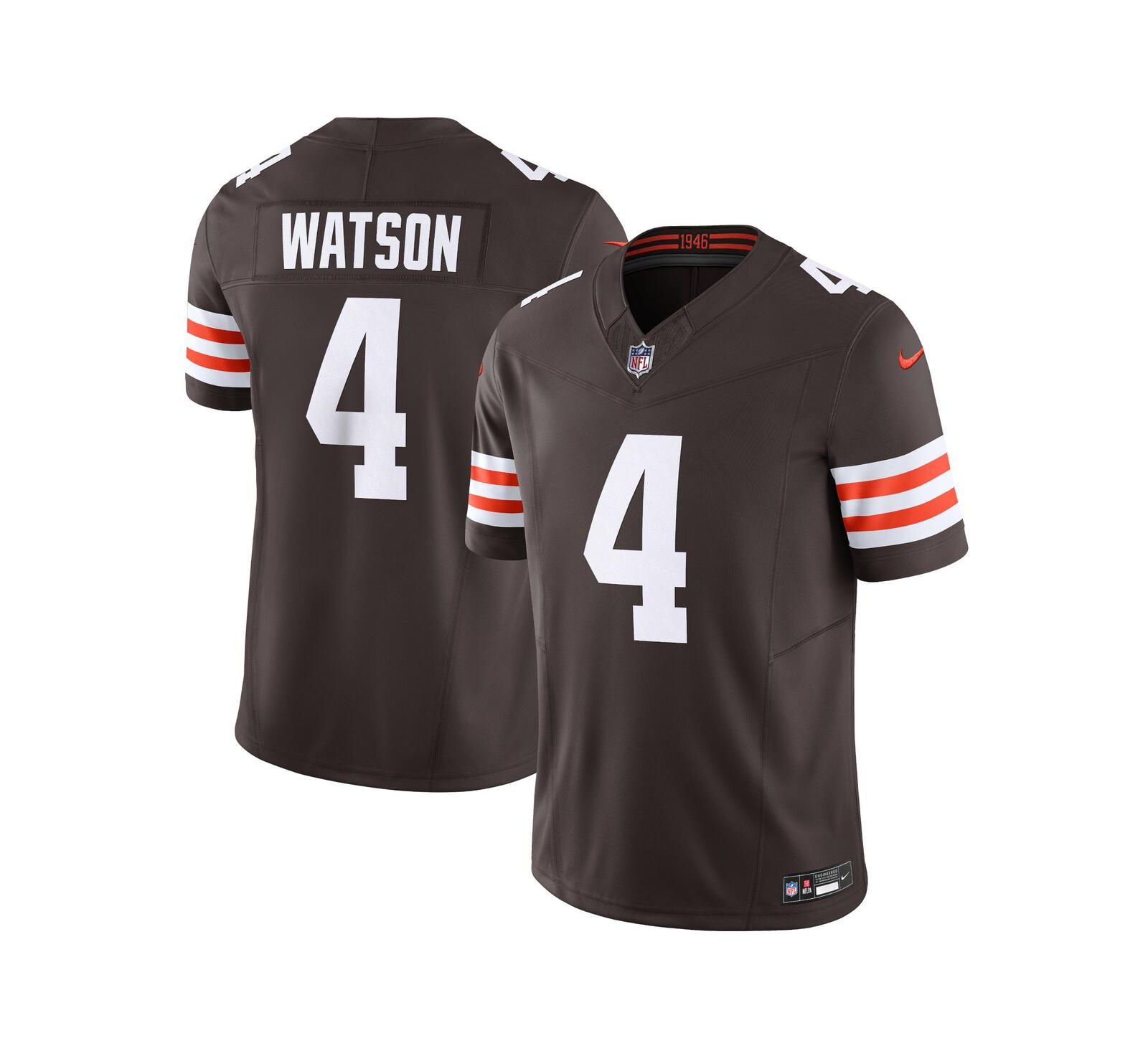 Nike Мужская джерси Cleveland s Vapor F.U.S.E. Limited, Deshaun Watson