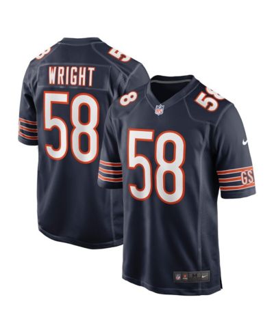 Мужская игровая джерси Nike Darnell Wright Chicago Bears