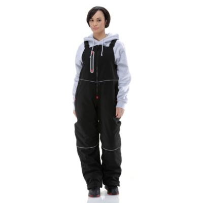 RefrigiWear Women's Insulated Softshell Bib Overalls