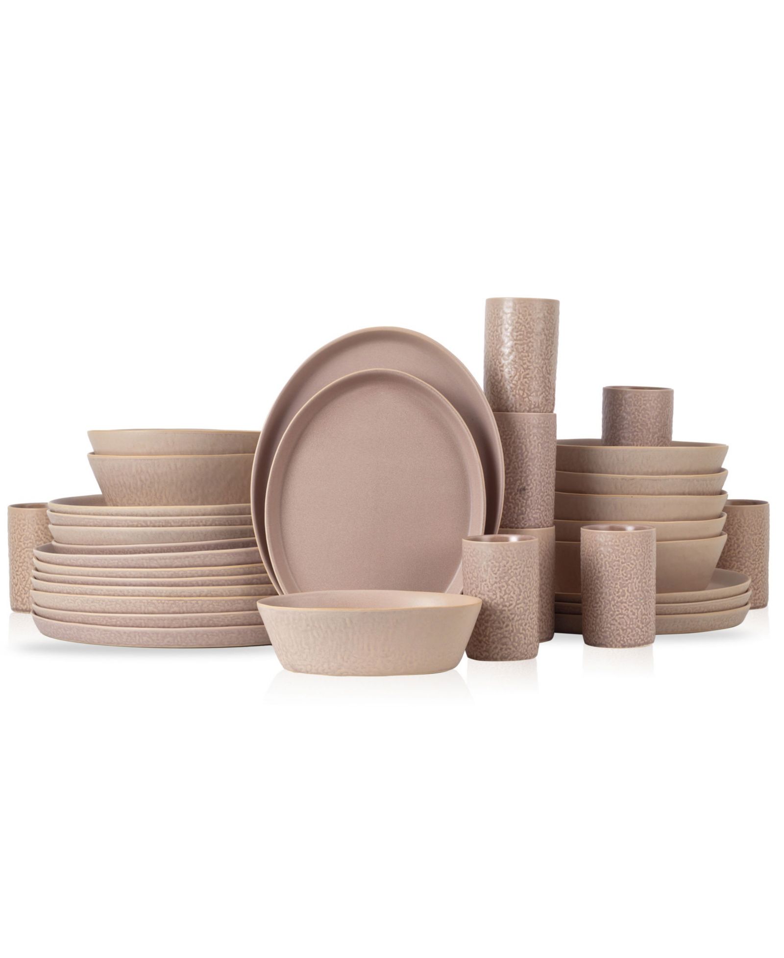 Stone by Mercer Project Katachi 32 Pc. Dinnerware Set, Service for 8