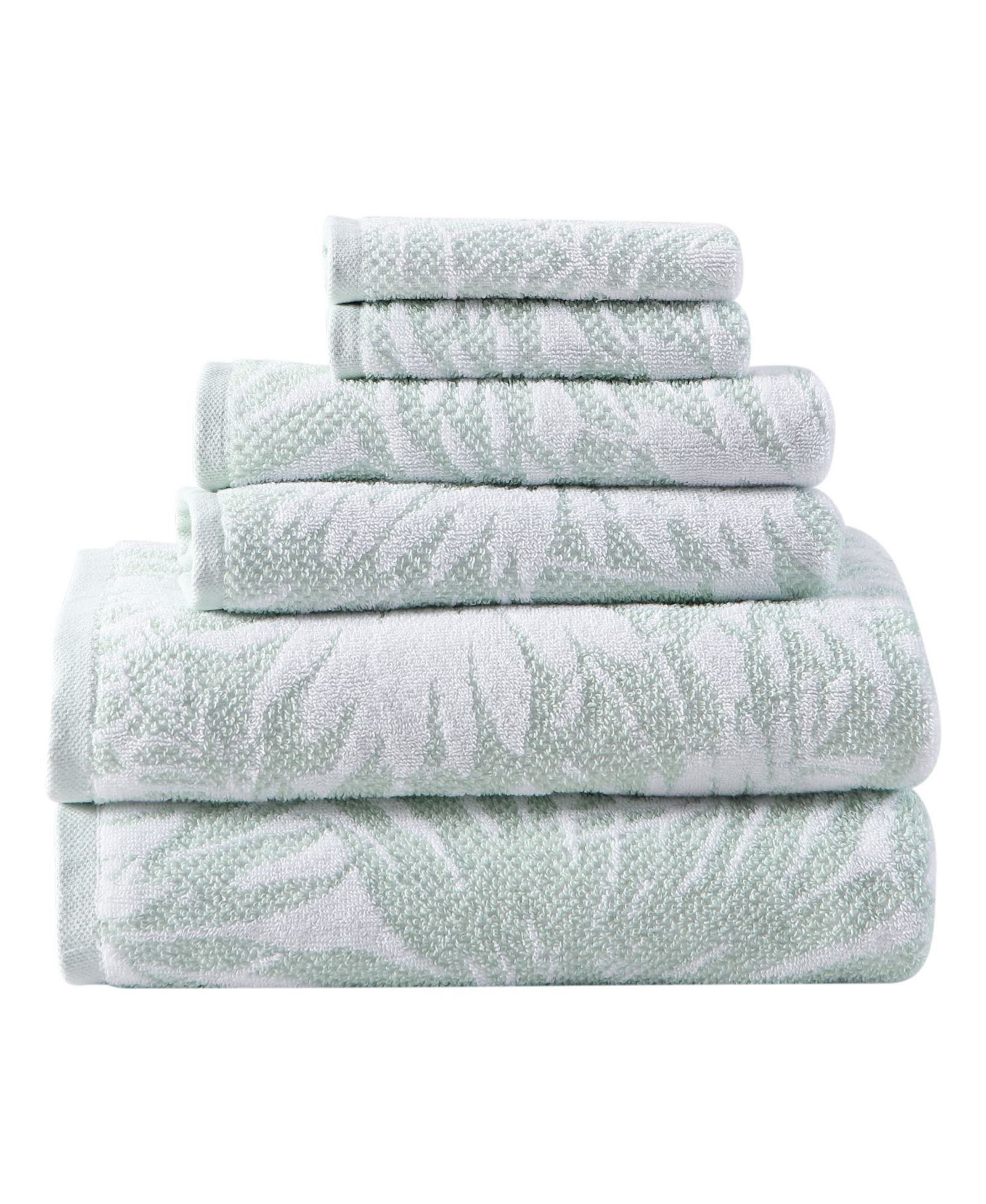 Комплект полотенец Tommy Bahama Home Lago Palm Cotton Terry 6 Piece