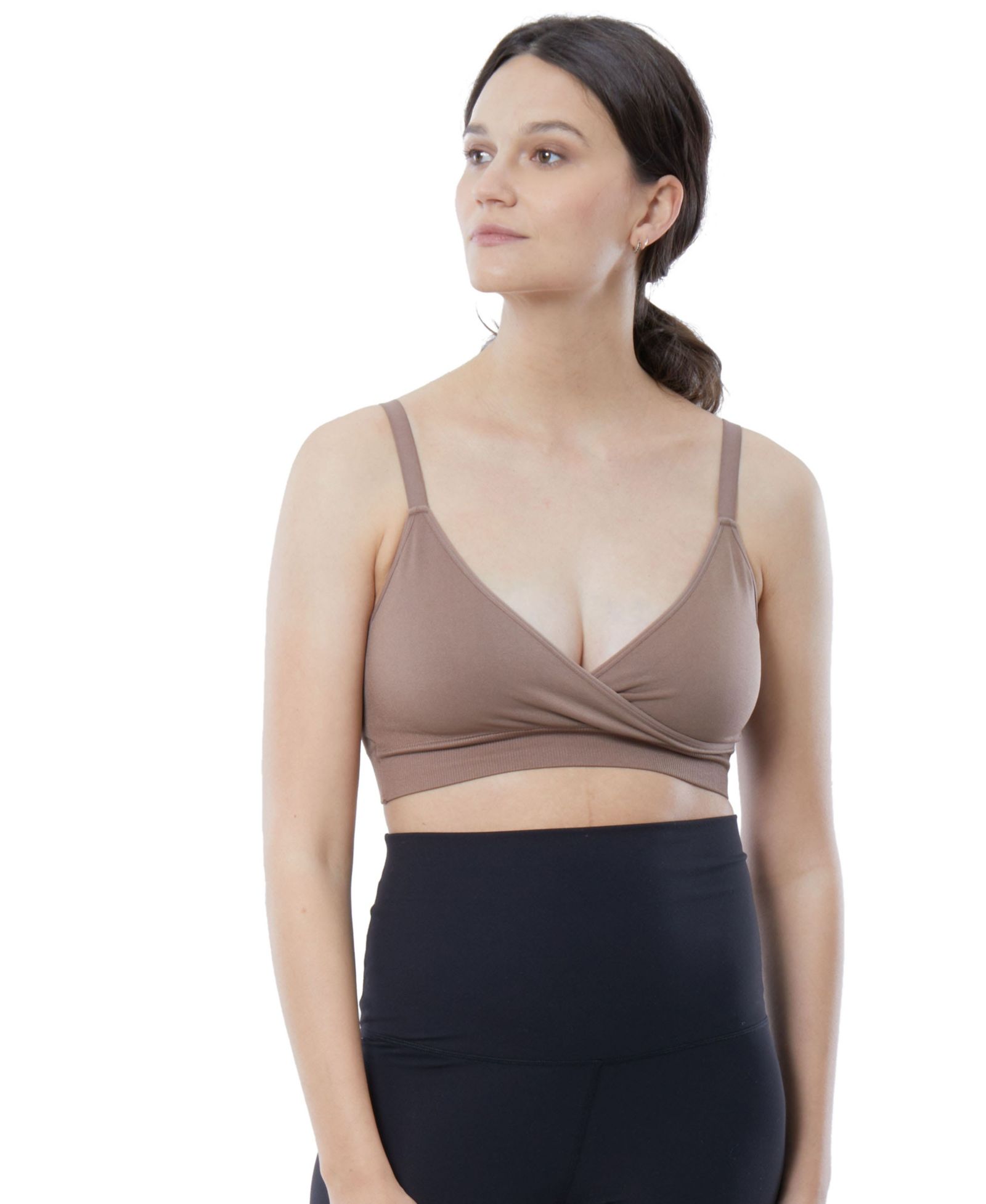 Ingrid + Isabel Women's Cooling Crossover Nursing Bra
