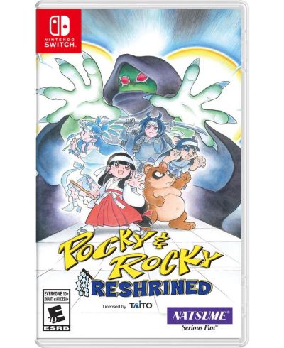 Pocky & Rocky Reshrined Action Adventure Shooter для Nintendo Switch