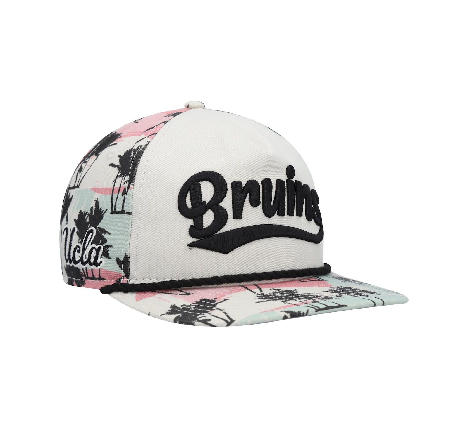 New Era Мужская кепка Snapback Cream UCLA Bruins High Tide Golfer