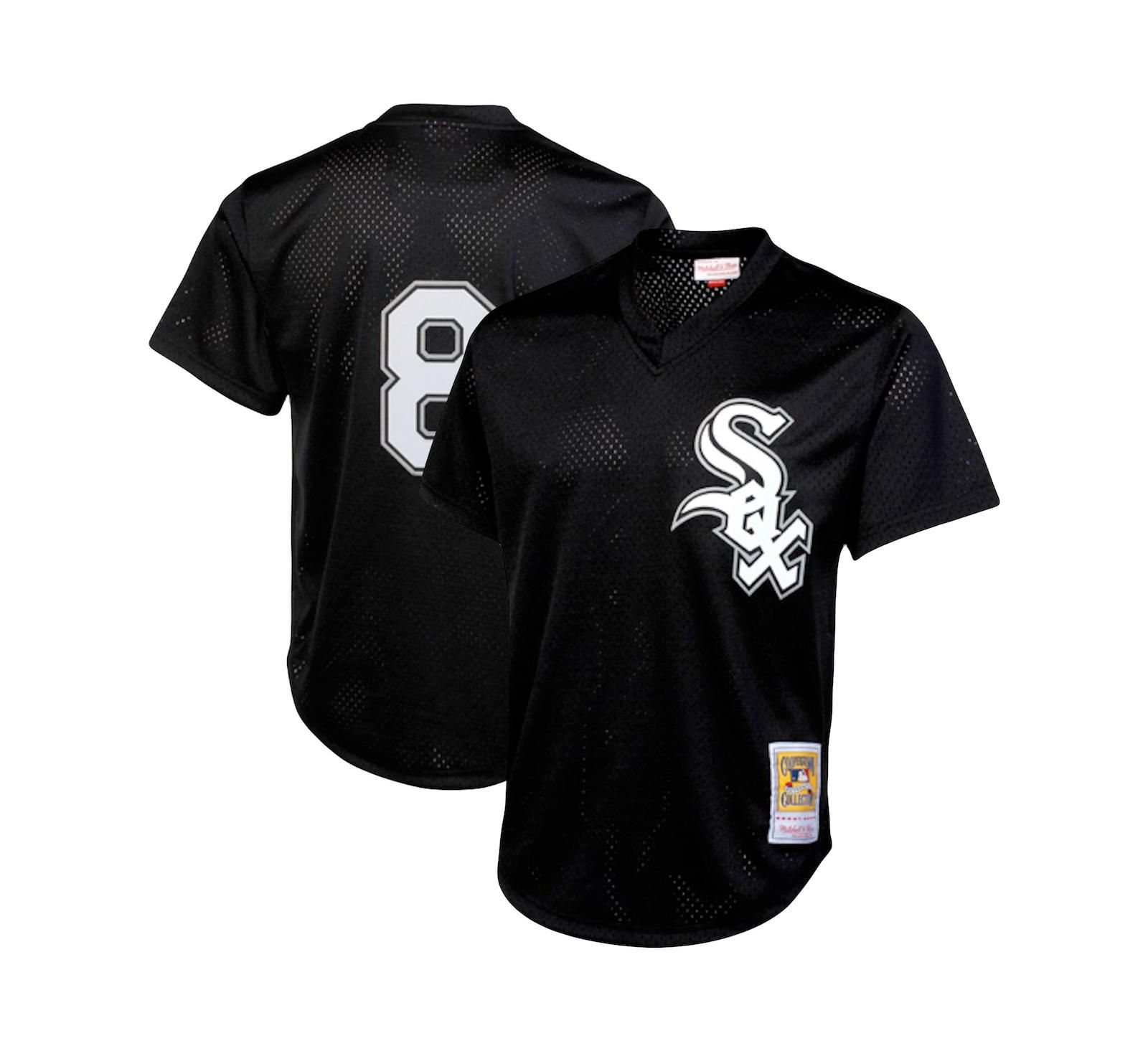 Мужская джерси Mitchell & Ness Bo Jackson Chicago White Sox Cooperstown Collection Mesh