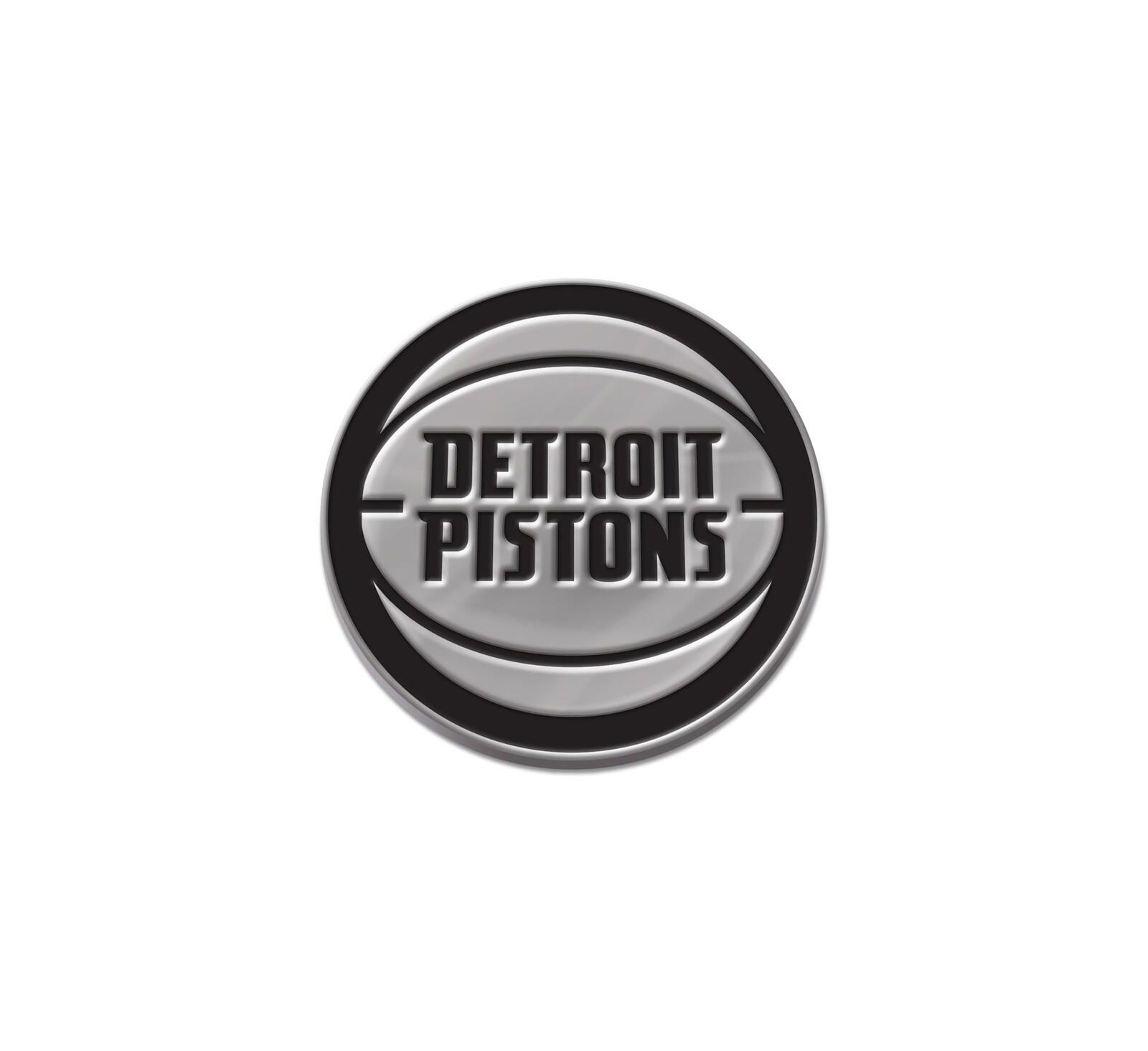 Wincraft Detroit Pistons Team Chrome Car Emblem