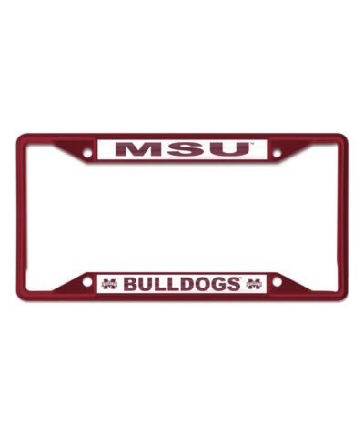 Wincraft Mississippi State Bulldogs Chrome Color License Plate Frame