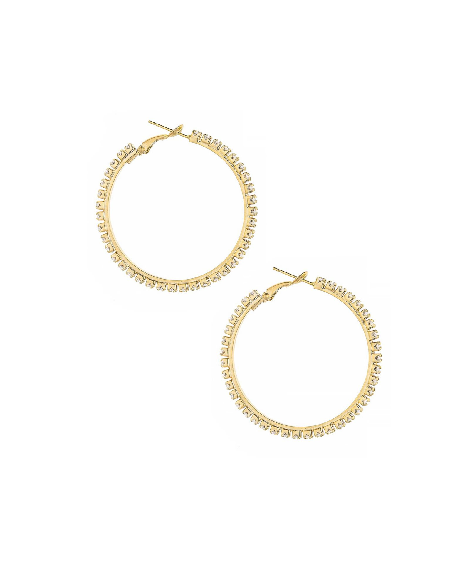 ETTIKA Серьги-кольца ETTIKA Spotlight 18K Gold Plated
