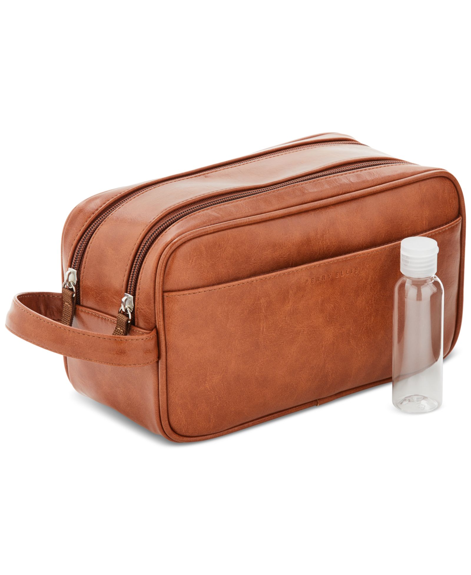 Perry Ellis Portfolio Men's Double Zip-Top Shave Kit