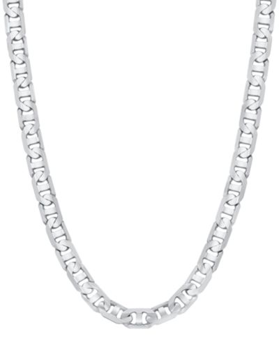 Men's Mariner Link 22" Necklace (6-1/2mm) in Sterling Silver