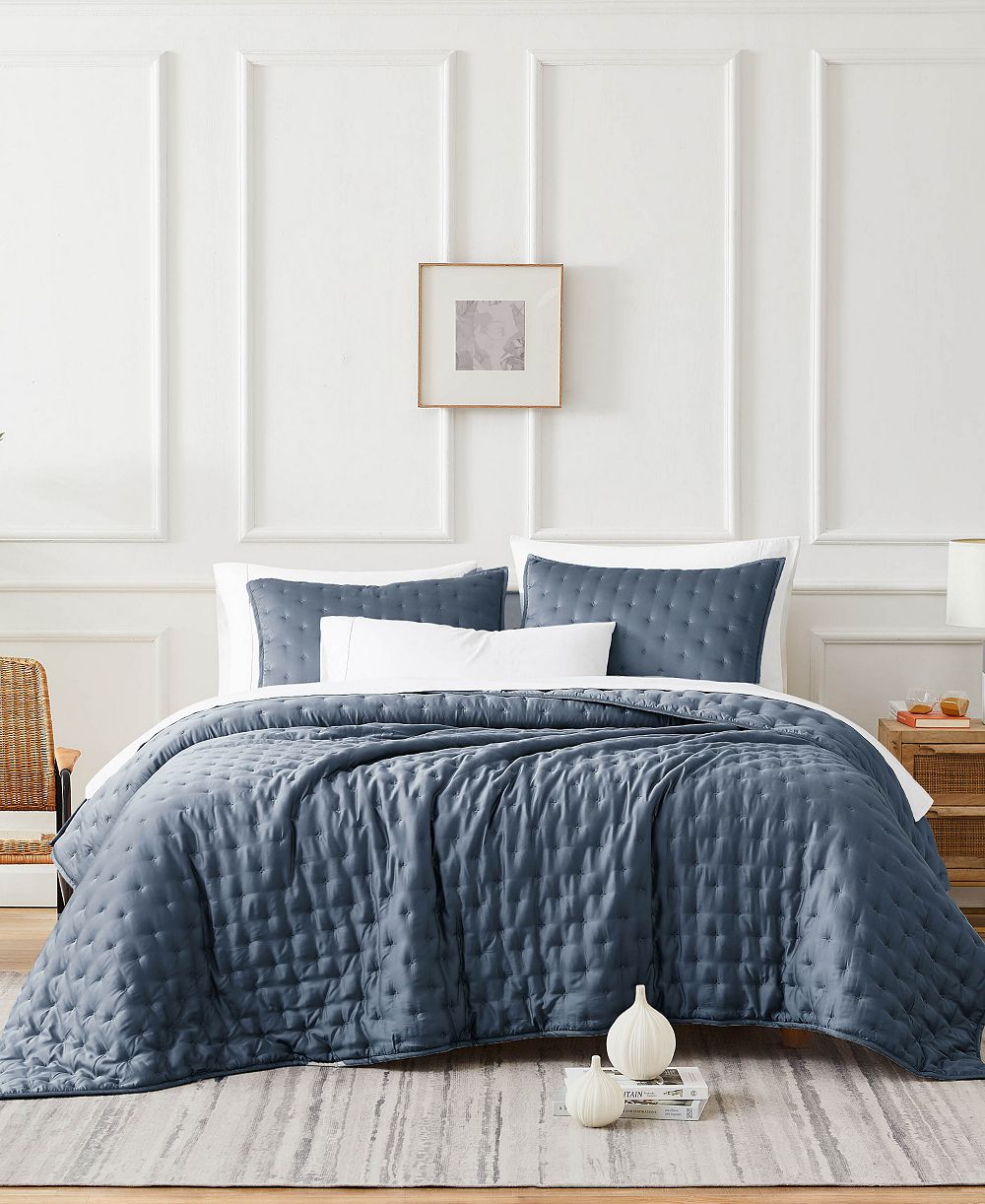 Комплект из 3 предметов Southshore Fine Linens Luxurious Quilt, Queen