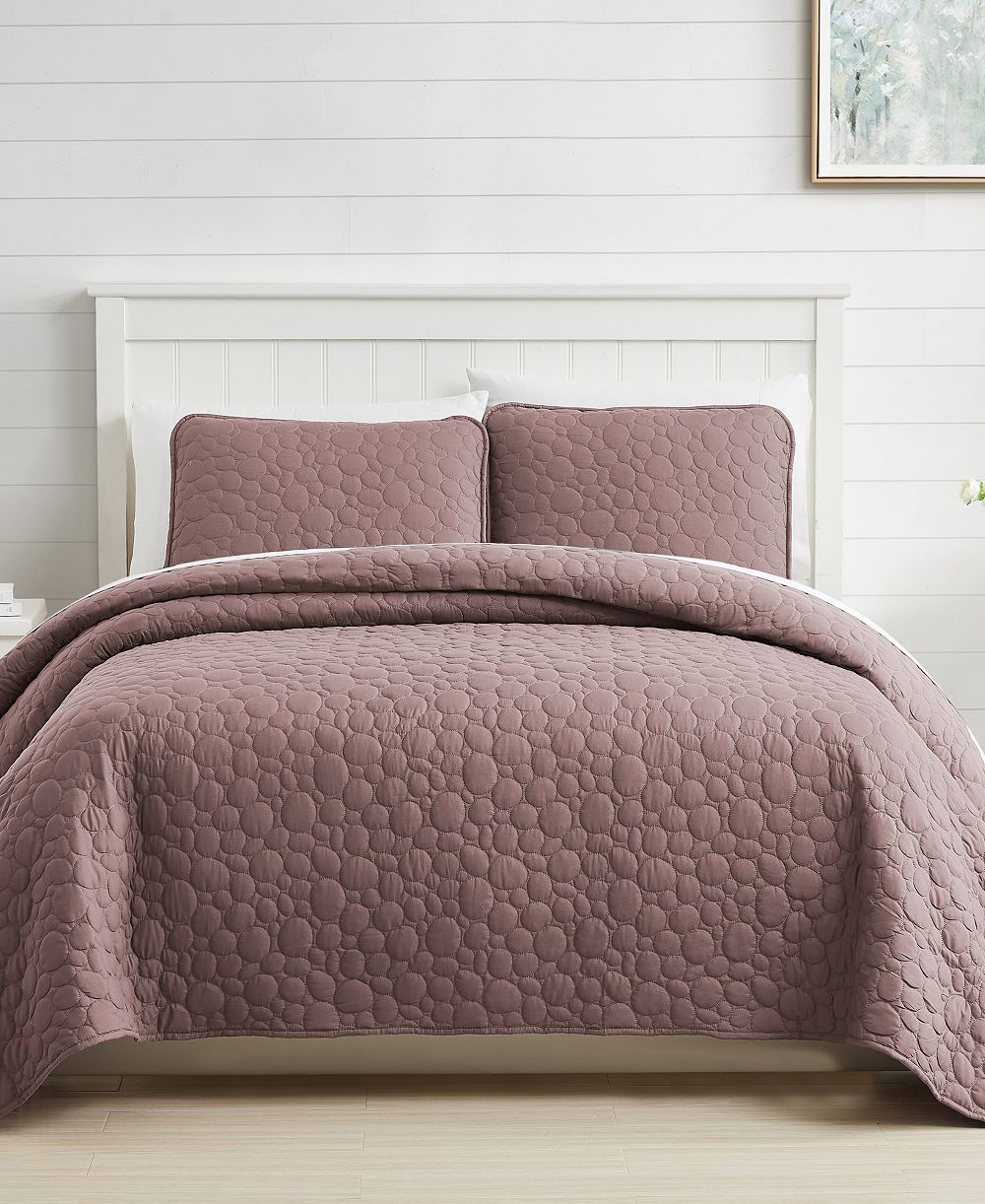 Southshore Fine Linens Pebbles 2-Pc. Quilt Set, Twin