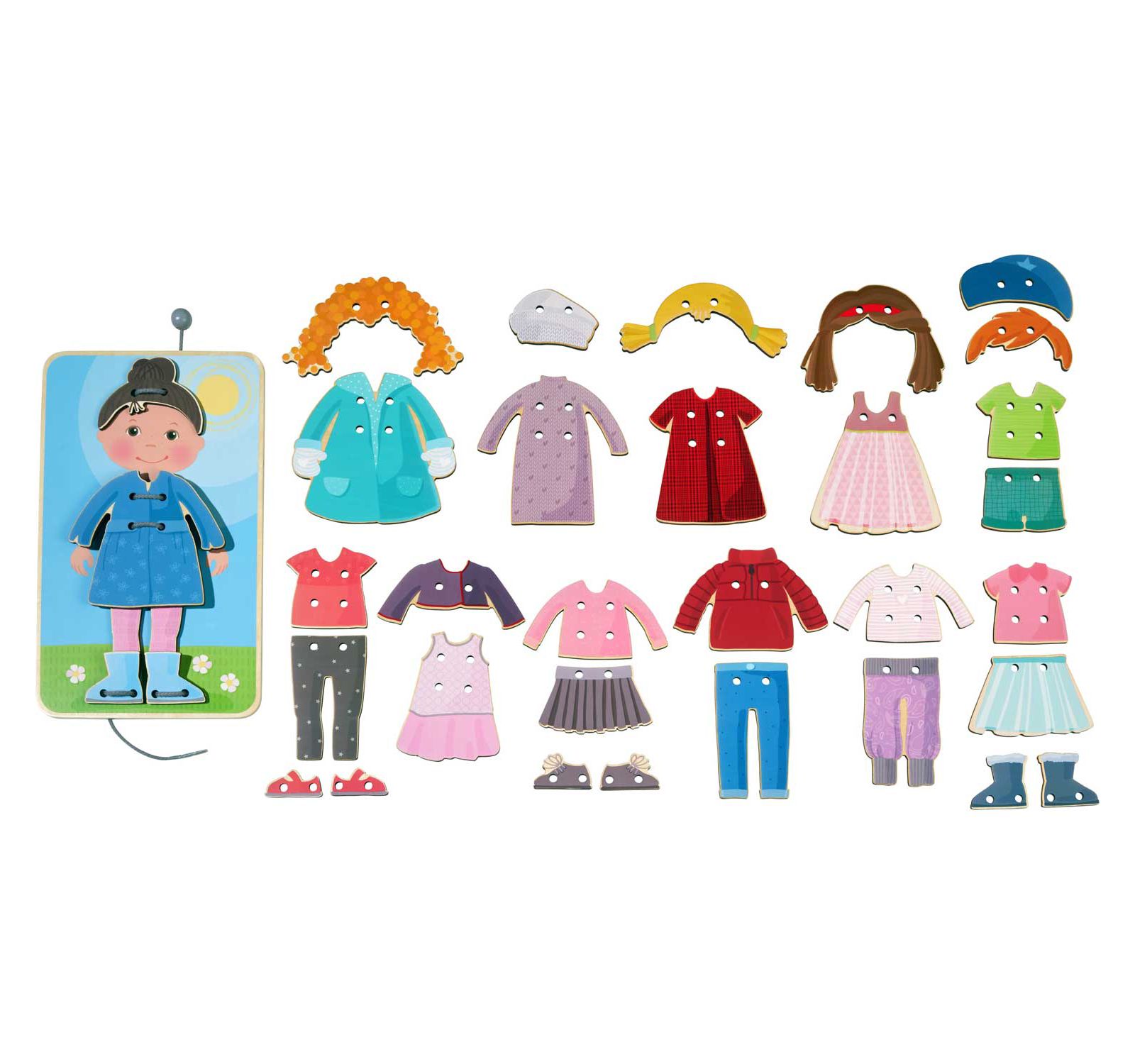 Развивающая игра HABA Dress Me Threading Activity