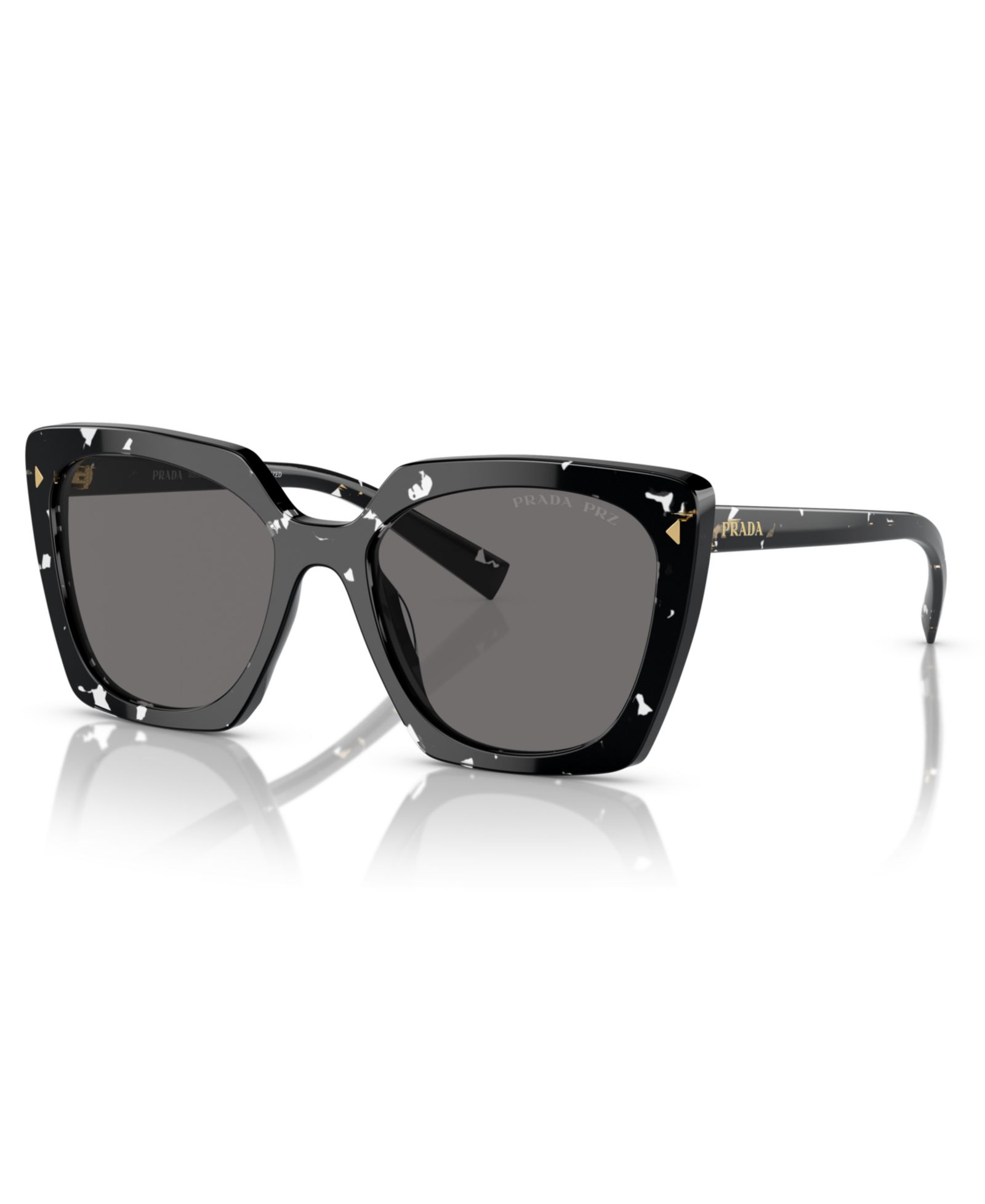 PRADA солнцезащитные очки Signature Square, PR 23ZS