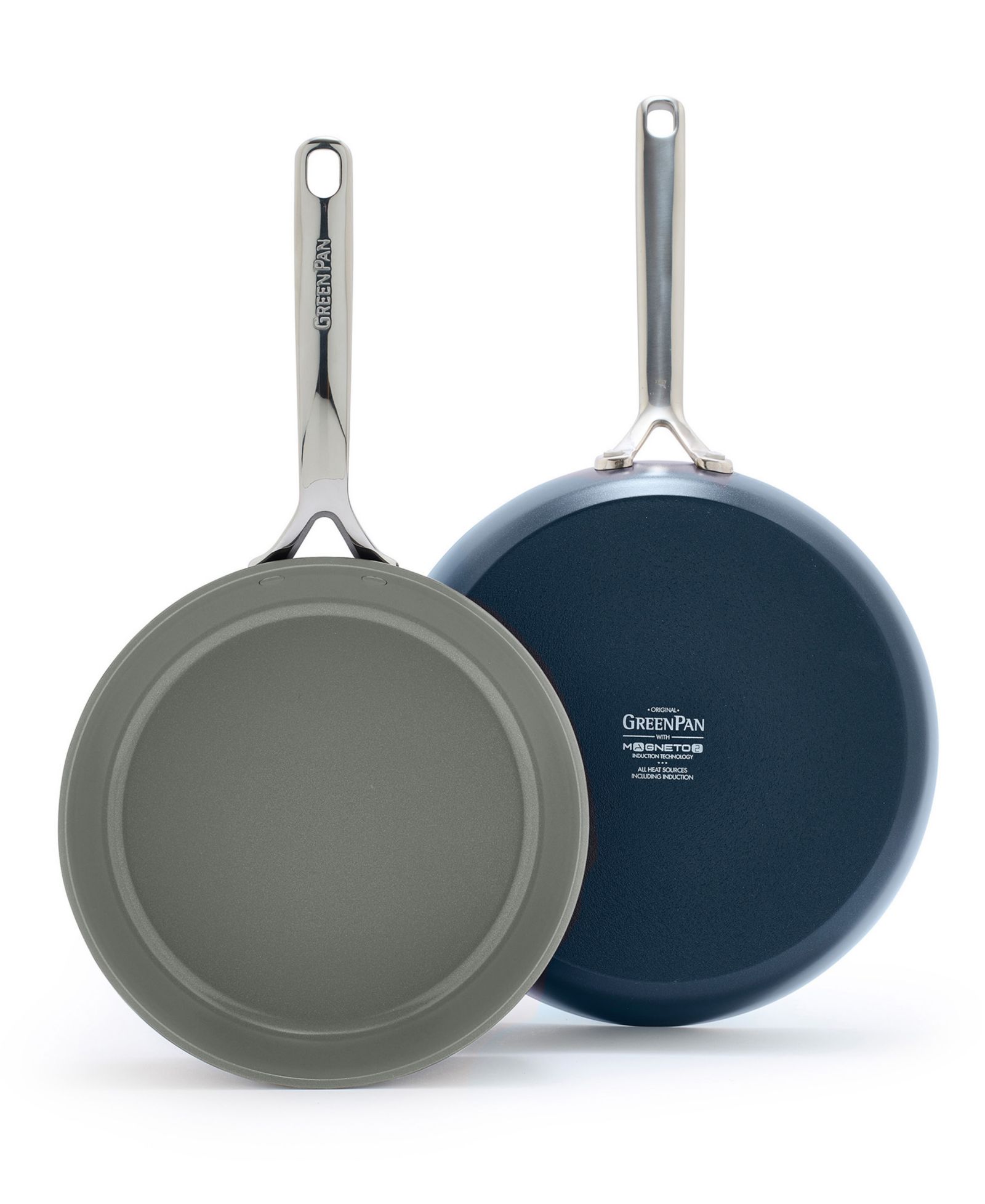 Набор из 2 керамических сковородок GreenPan GP5 Healthy Ceramic Nonstick
