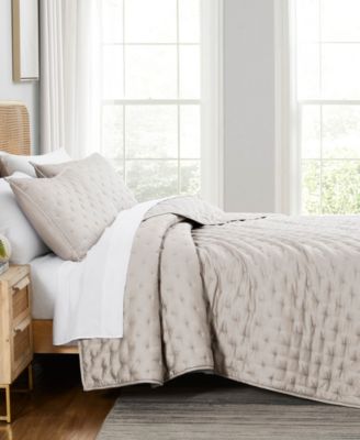 Southshore Fine Linens Комплект из 3 стеганых покрывал из вискозы Queen