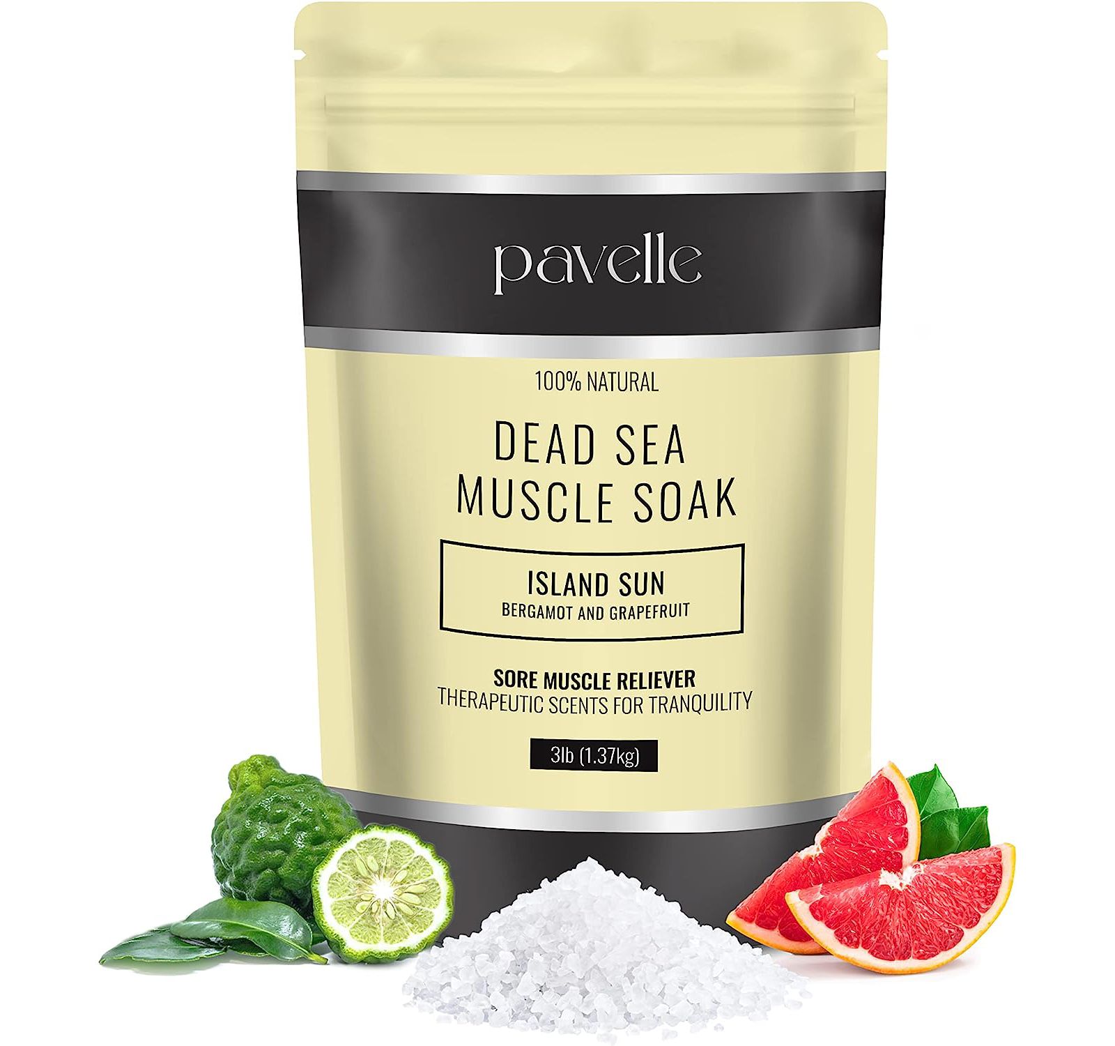 Pavelle соль для ванны Dead Sea Muscle Soak, Island Sun