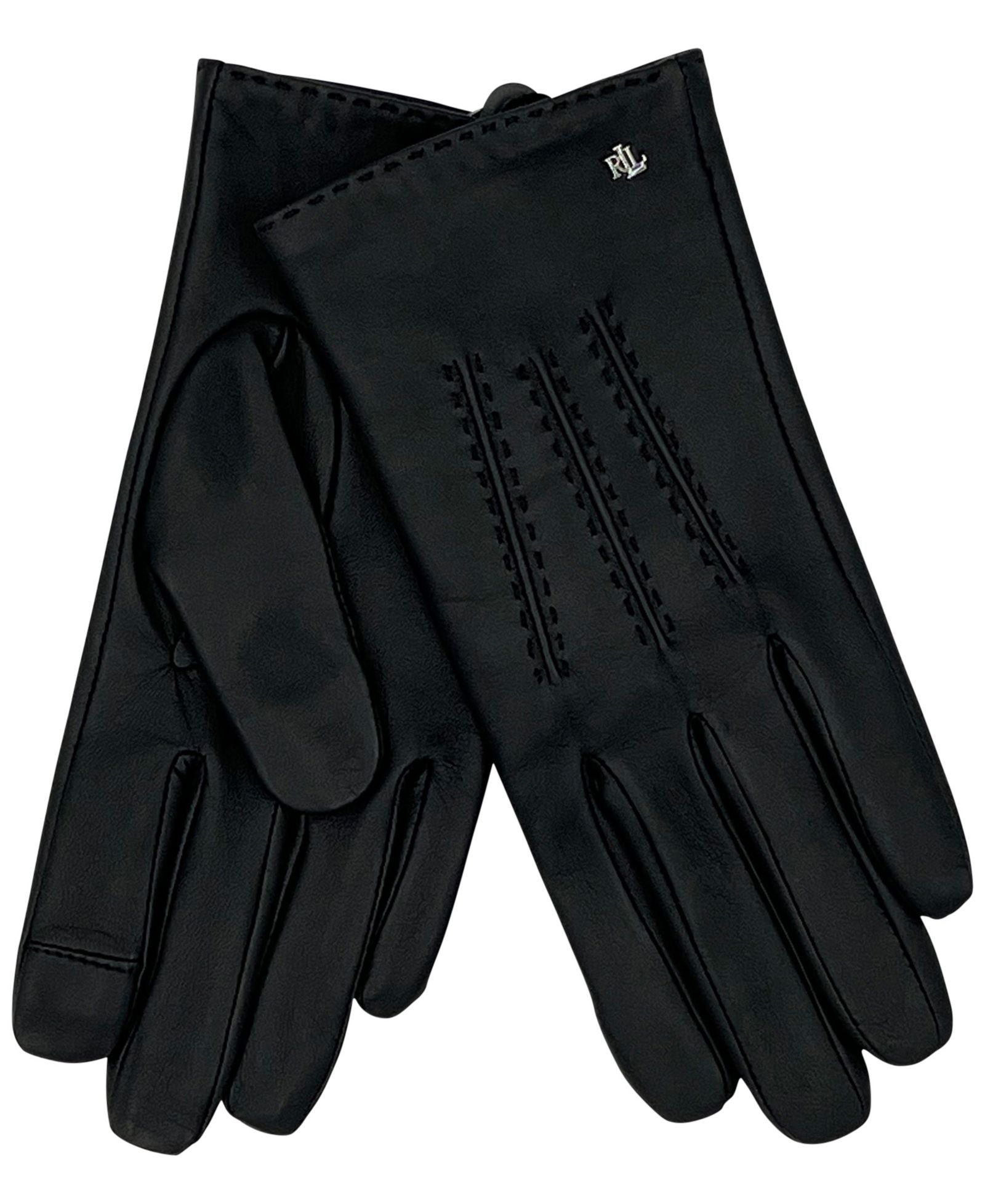 Кожаные перчатки Lauren Ralph Lauren Pick Stitch