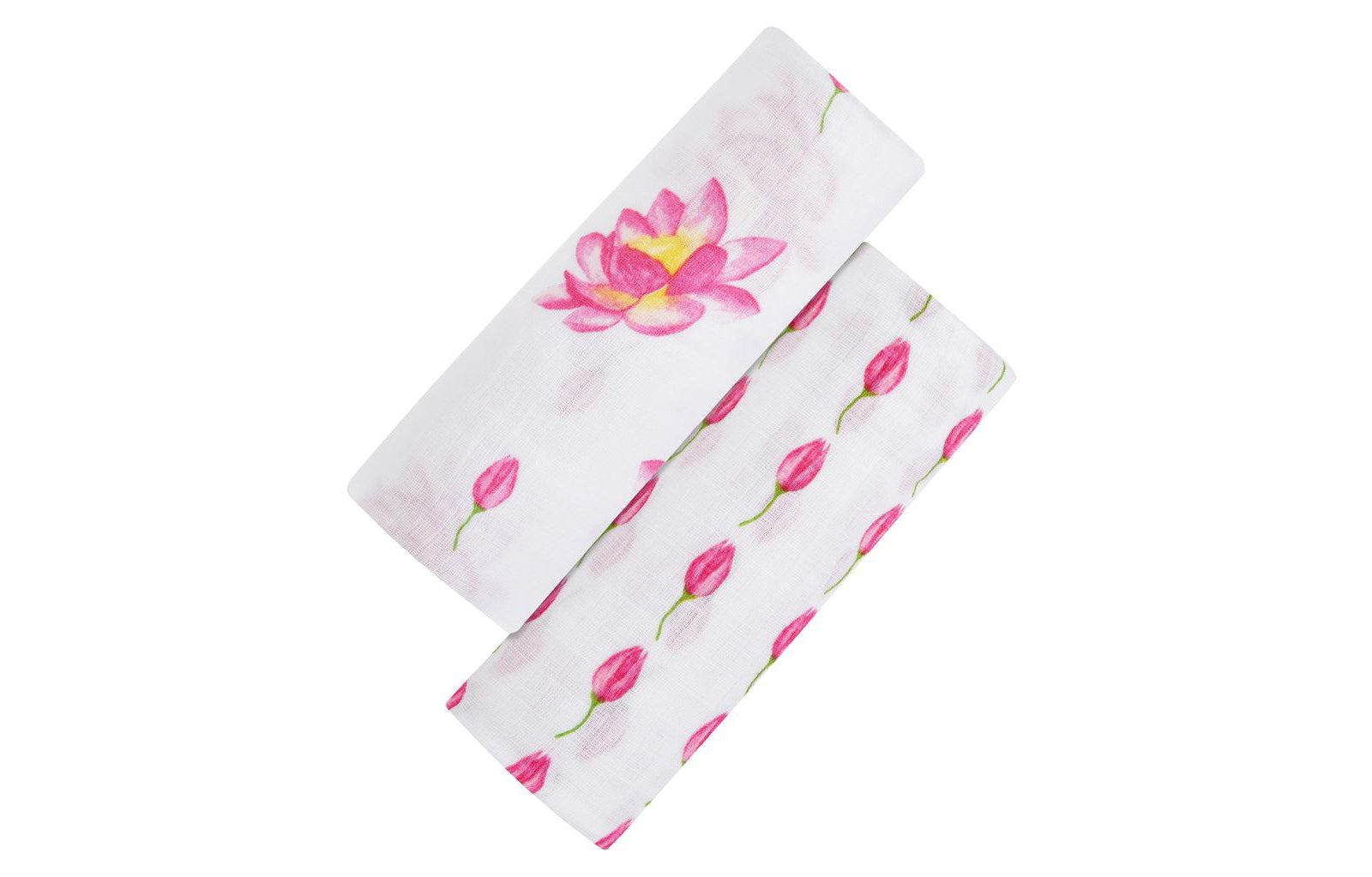 Набор из 2 шт. Malabar Baby Baby GOTS Certified Organic Muslin Swaddle, Enchanted Garden