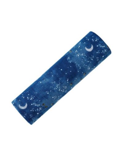 GOTS Certified Organic Cotton Muslin Swaddle, Starry Night