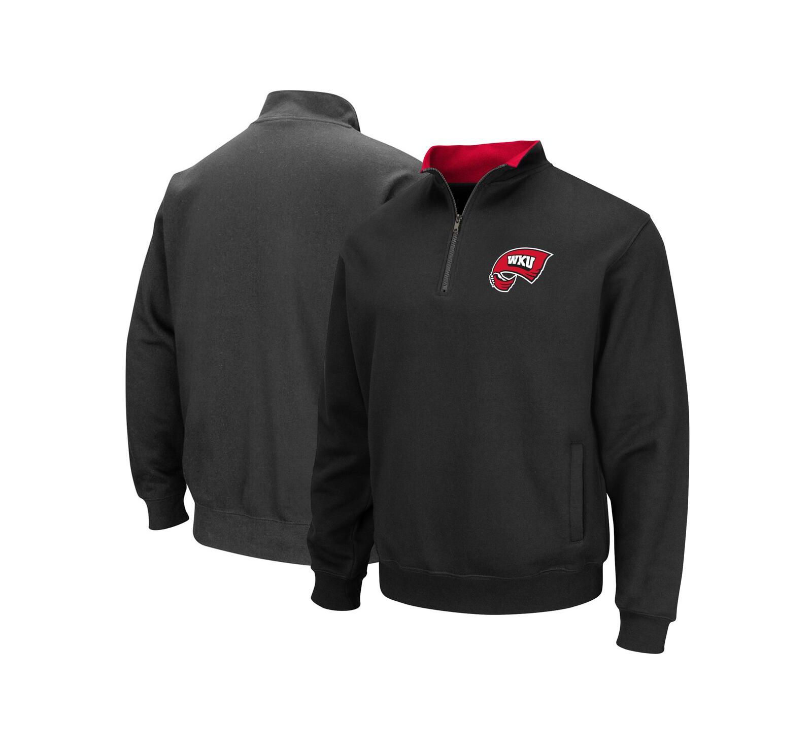Мужской джемпер Colosseum Western Kentucky Hilltoppers Tortugas Quarter-Zip