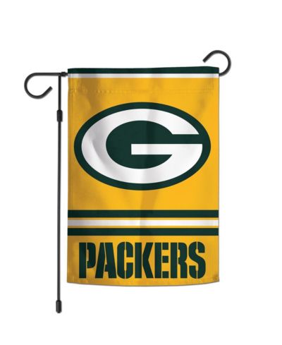 Двусторонняя садовая растяжка Wincraft Green Bay Packers 12" x 18"