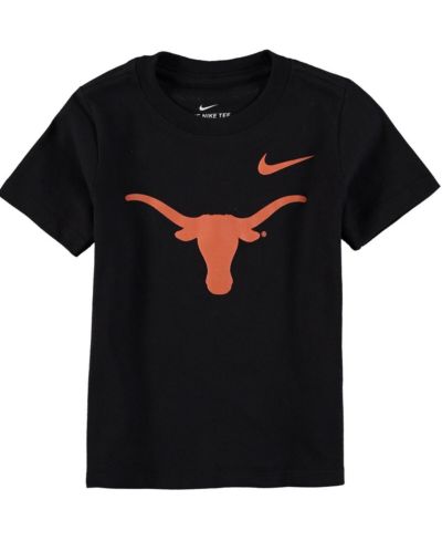 Toddler Boys and Girls Nike Black Texas Longhorns Logo T-shirt