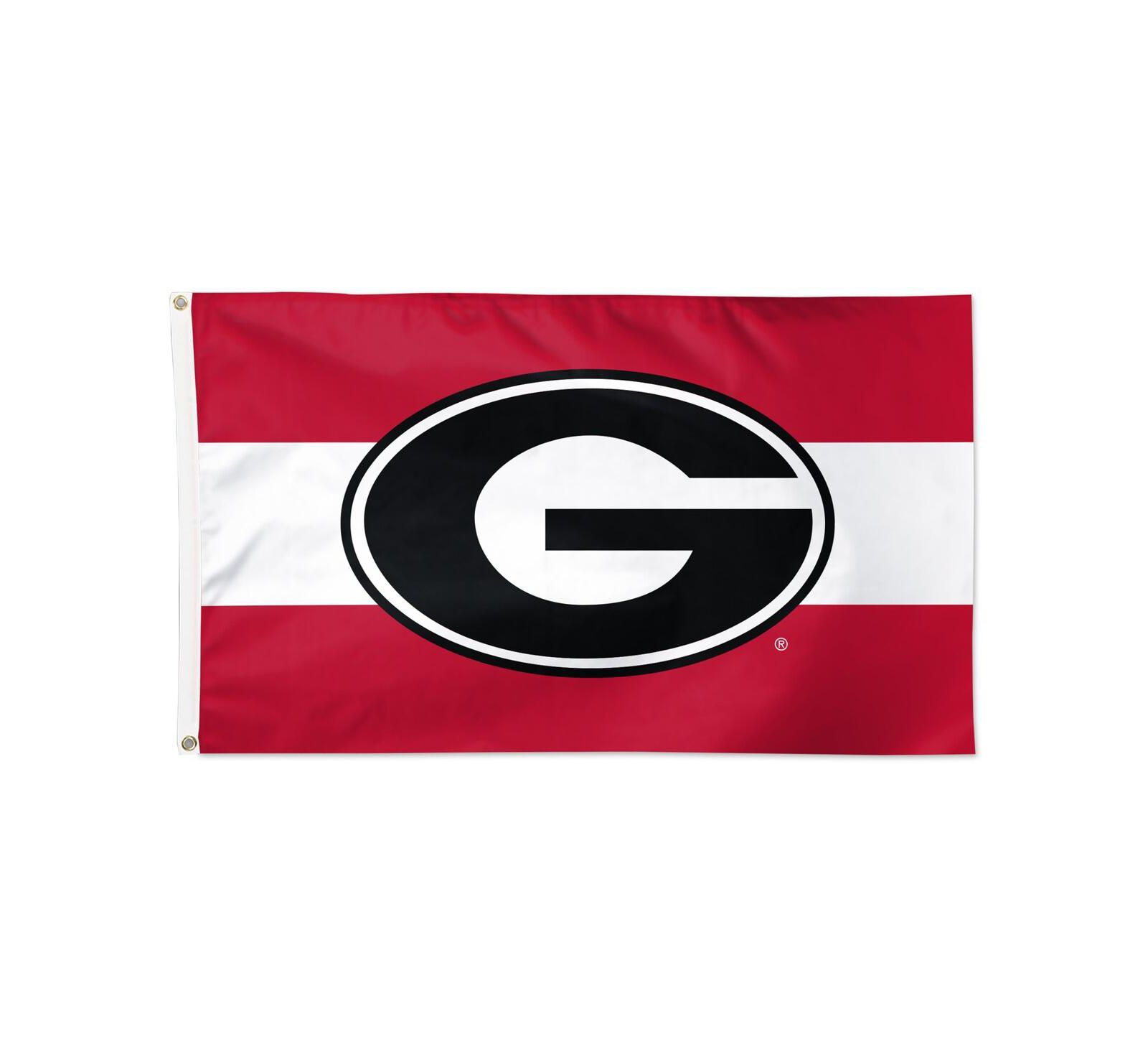 Wincraft Georgia Bulldogs 3' x 5' Horizontal Stripe Deluxe Single-Sided Flag