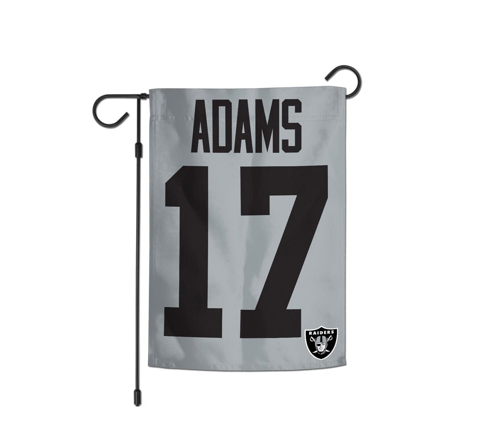 Wincraft Davante Adams Las Vegas Raiders 12" x 18" Player Double-Sided Garden Flag